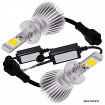 Kit Lâmpada Super LED Headlight H3 6000K 12V e 24V 32W 2200LM Efeito Xenon