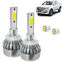 Kit Lâmpada Super Led S10 2018 A 2021 Farol Milha H27