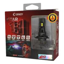 Kit Lâmpada super Led Star Farol 6000 lumens 12v 24v H1 H3 H7 H8 H11 H27 9006 novo lançamento Kit Lâmpada super Led Star Farol 6000 lumens 12v 24v H1 H3 H7 H8 H11 H27 9006 novo lançamento