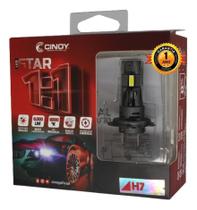 Kit Lâmpada super Led Star Farol 6000 lumens 12v 24v H4