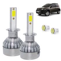 Kit Lâmpada Super Led Uno 2015 a 2021 Farol Milha H1 20000 Lumens Kit Lâmpada Super Led Uno 2015 a 2021 Farol Milha H1 20000 Lumens