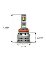 Kit Lampada Tarponn TP-6123 Led TX5 H8/H9/H11/H16-A PRO