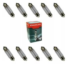 Kit Lâmpada Torpedo 12volts 35mm Lanterna Cabine Original