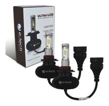 Kit Lâmpada Ultra Led Automotiva E-Tech Hb3 40W 8000K 6000 Lumens