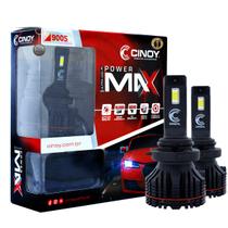 Kit Lâmpada Ultra LED Cinoy Power Max 10000 Lumens 6000K Branco Puro Plug Play Bivolt com Reator H1, H3, H4, H7, H11, H15, H16, H27, 9005, 9006, 9012