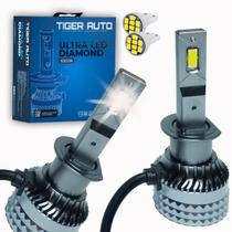 Kit Lâmpada Ultra Led Diamond Farol Alto AirCross 11/15 60W 6500k