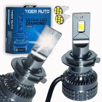 Kit Lâmpada Ultra Led Diamond Farol Baixo Onix 20/23 60W 6500k com Projetor