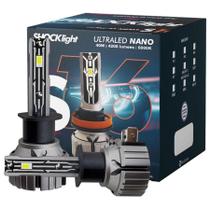 Kit Lâmpada Ultra Led H1 Shocklight S16 Nano 6000k 8400Lm