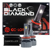 Kit Lâmpada Ultra LED H11 Black Diamond 9000lm 6000K Canbus JR8 Civic Milha Corolla Kit Lâmpada Ultra LED H11 Black Diamond 9000lm 6000K Canbus JR8 Civic Milha Corolla