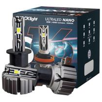 Kit Lâmpada Ultra Led H3 Shocklight S16 Nano 6000K 8400Lm