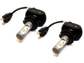 Kit Lâmpada Ultra Led H4 - 40W 8000K - E-Tech - 6000 Lumiens