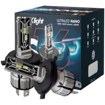 Kit Lâmpada Ultra Led H4 Shocklight S16 Nano 6000K 8400Lm