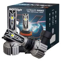 Kit Lâmpada Ultra Led HB4 Shocklight S16 Nano 6000k 8400Lm IP65 Super compacta Durável Fácil Instalação SHOCKLIGHT