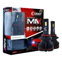 Kit Lampada Ultra Led Power Max HIR2 9012 Cinoy 10000 Lumens 6000k 12V Par