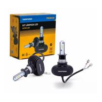 Kit Lâmpada Ultra Led Premium H3 40w 8000lm 6000k Tarponn