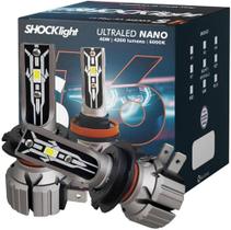 Kit lâmpada ultra led shocklinght s16 nano 6000k 8400lm Kit lâmpada ultra led shocklinght s16 nano 6000k 8400lm
