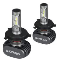 Kit Lâmpada Ultra Led Titanium Shocklight H4 5000 Lumens