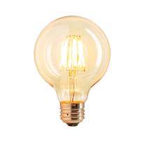 Kit Lâmpadas Balloon Filamento Led 4w Globo Âmbar G125 E27 Bivolt Kit Lâmpadas Balloon Filamento Led 4w Globo Âmbar G125 E27 Bivolt