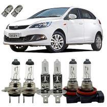 Kit Lâmpadas Chery Celer Alto Baixo Milha 3200K Originais Kit Lâmpadas Chery Celer Alto Baixo Milha 3200K Originais
