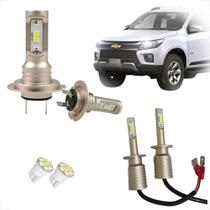 Kit Lâmpadas de Led Code Nano 8000k Farol Alto Baixo S10 2017 2018 2019 2020 2021 2022 2023 2024