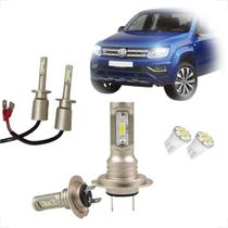 Kit Lâmpadas de Led Code Nano Micro 8000k Farol Alto Baixo Amarok 2011 2012 2013 2014 2015 até 2024