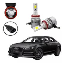 Kit Lâmpadas De Led Farol Milha Audi A6 2015 2016 Xenon