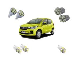 Kit Lampadas De Led Fiat Mobi Super Branca 6000K Kit Lampadas De Led Fiat Mobi Super Branca 6000K
