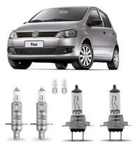 Kit Lâmpadas Farol Alto Baixo e Lanterna VW Fox 2008 a 2023