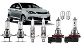 Kit Lâmpadas Farol Chery Celer 2013 2014 2015 Kit Lâmpadas Farol Chery Celer 2013 2014 2015