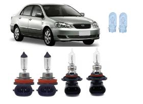 Kit Lampadas Farol Corolla 2003 2004 2005 2006 2007