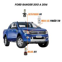 Kit Lâmpadas Farol LED Ford Ranger 2013 a 2016 6500K Luz Branca Y3 Kit Lâmpadas Farol LED Ford Ranger 2013 a 2016 6500K Luz Branca Y3