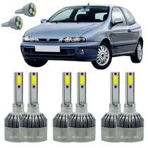 Kit Lâmpadas Fiat Marea Todos Modelos Alto Baixo E Milha
