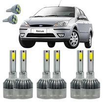 Kit Lâmpadas Ford Focus 2005 Em Diante Alto Baixo E Milha