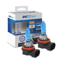 Kit Lâmpadas Halogena Super Branca H16/2 19w PGJ19-3 8500K Shocklight Kit Lâmpadas Halogena Super Branca H16/2 19w PGJ19-3 8500K Shocklight