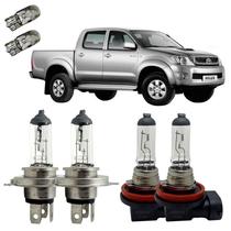 Kit Lâmpadas Halógenas Alto Baixo e Milha Hilux 1992 A 2008 Kit Lâmpadas Halógenas Alto Baixo e Milha Hilux 1992 A 2008