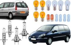 Kit lampadas halogenas peugeot 807 2004