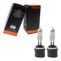 Kit Lâmpadas Halógenas Teslla H27 -1 Luz Original 12v 27w