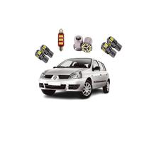 Kit Lâmpadas Internas CanBus Renault Clio 2007 2008 Kit Lâmpadas Internas CanBus Renault Clio 2007 2008