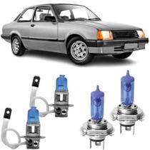 Kit lampadas kadett 1985 86 87 88 89 90 a 1996 super brancas
