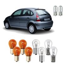 Kit Lâmpadas Lanterna Traseira Seta Freio Ré Citroën 2004/2016