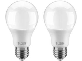Kit Lâmpadas LED 2 Unidades Branca E27 4,9W - 6500K Elgin Bulbo A55