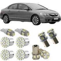 Kit lâmpadas led 6000k lanternas civic 1996 a 2011 Kit lâmpadas led 6000k lanternas civic 1996 a 2011