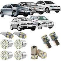 Kit lâmpadas led 6000k lanternas gol g2 g3 g4 g5 g6