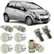 Kit lâmpadas led 6000k lanternas jac j2 2012 2013 2014