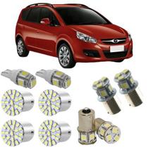 Kit lâmpadas led 6000k lanternas jac j6 2012 2013 2014