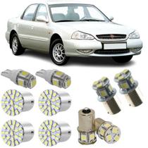 Kit lâmpadas led 6000k lanternas kia clarus 1997 98 99 2000