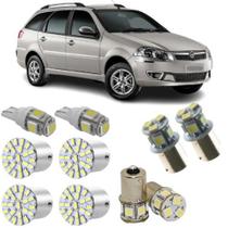 Kit lâmpadas led 6000k lanternas palio weekend