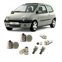 Kit lâmpadas led 6000k lanternas twingo pack 94 a 02