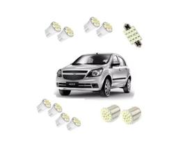 Kit Lâmpadas Led Agile Teto Farolete Ré Placa Meia Luz Kit Lâmpadas Led Agile Teto Farolete Ré Placa Meia Luz