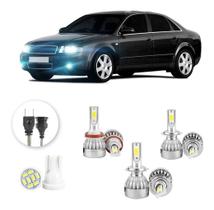 Kit Lampadas Led Audi A4 2000 A 2005 H11 H7 H7 20000lm Kit Lampadas Led Audi A4 2000 A 2005 H11 H7 H7 20000lm